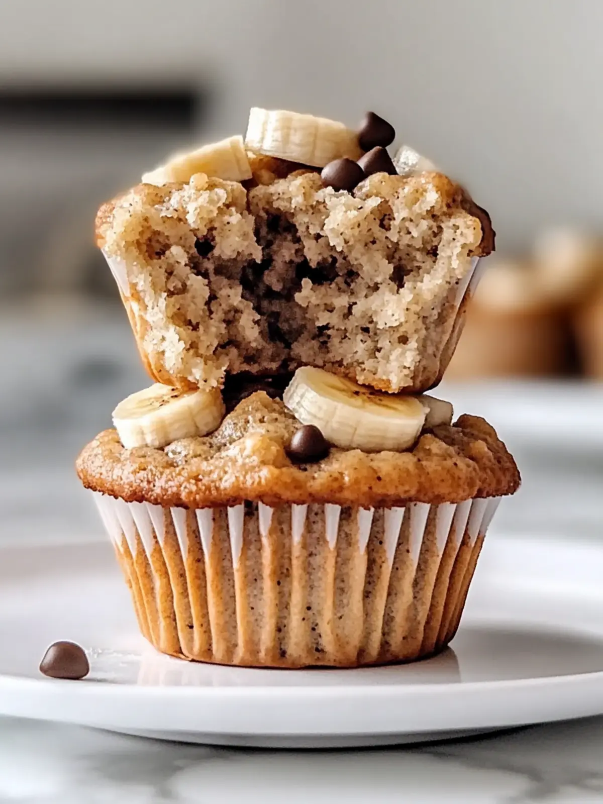 Protein-Muffins mit Bananenbrot