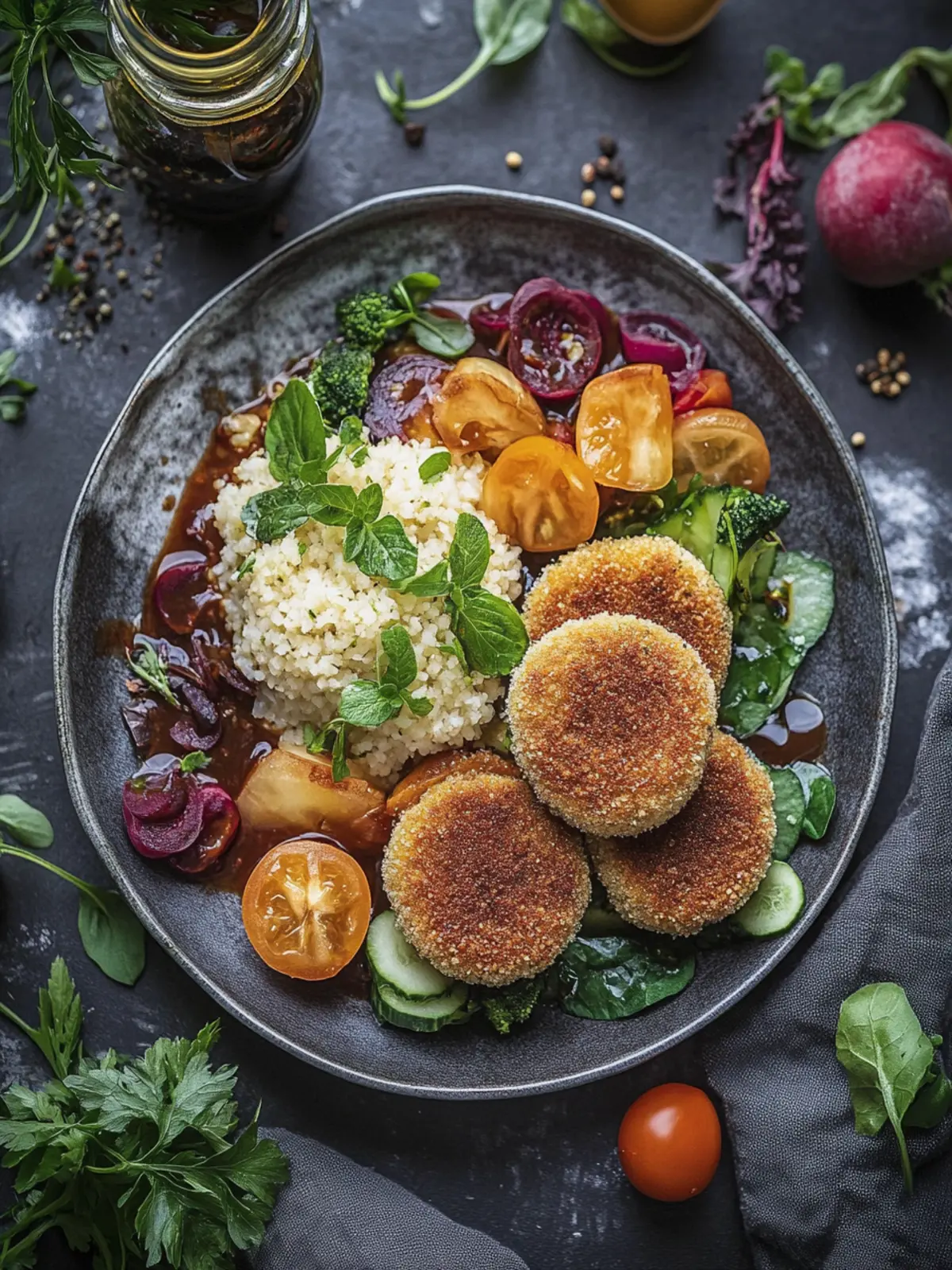 Vegetarische Frikadellen