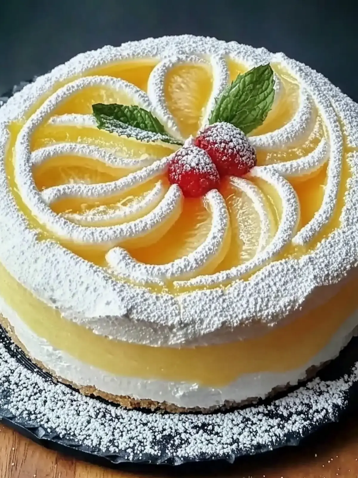 Quark Schneekuchen mit Pudding