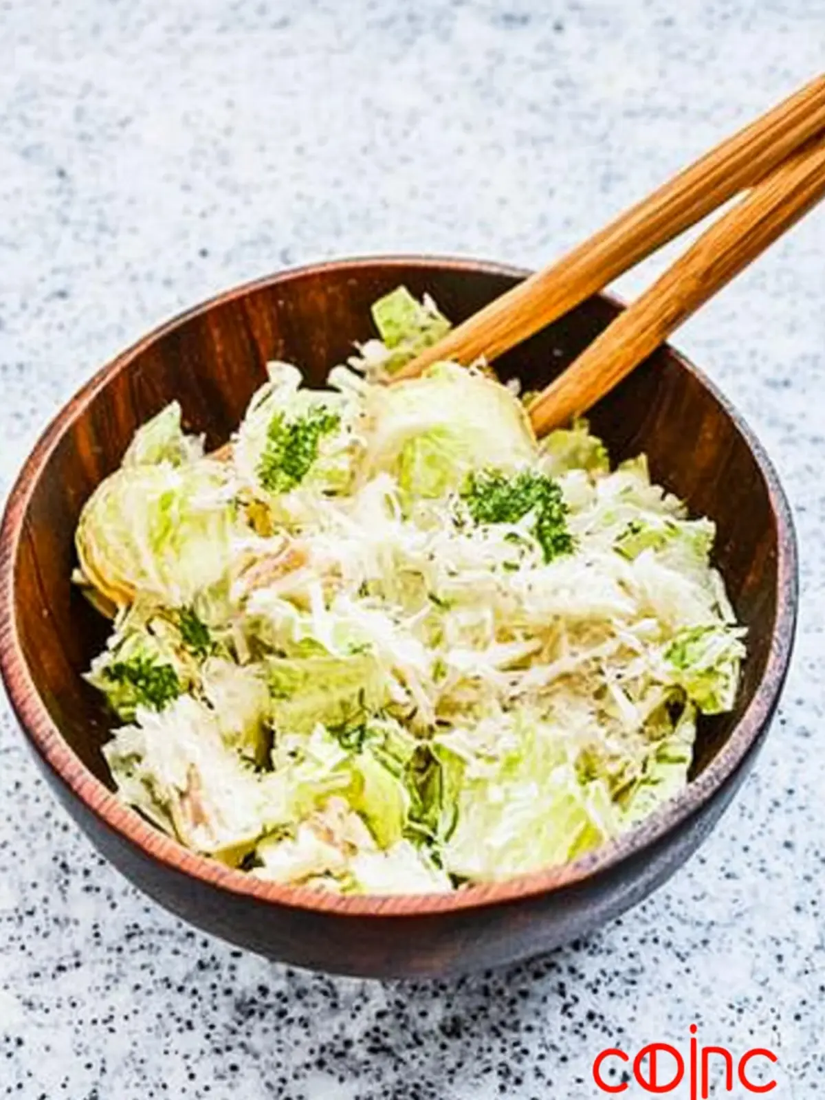 Weißkraut-Fenchel-Birne-Rohkost