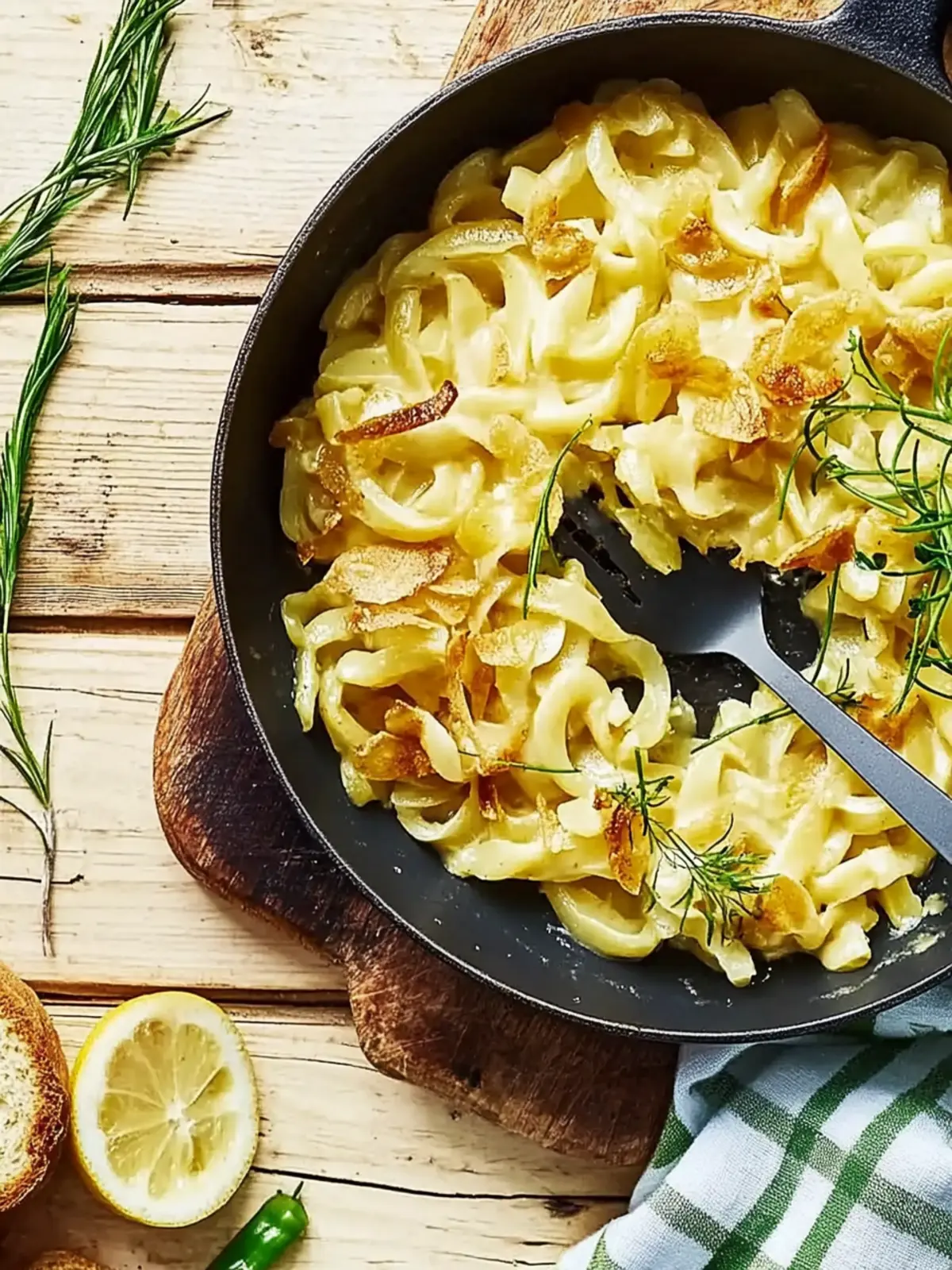 Allgäuer Käsespätzle mit Schmelzzwiebeln