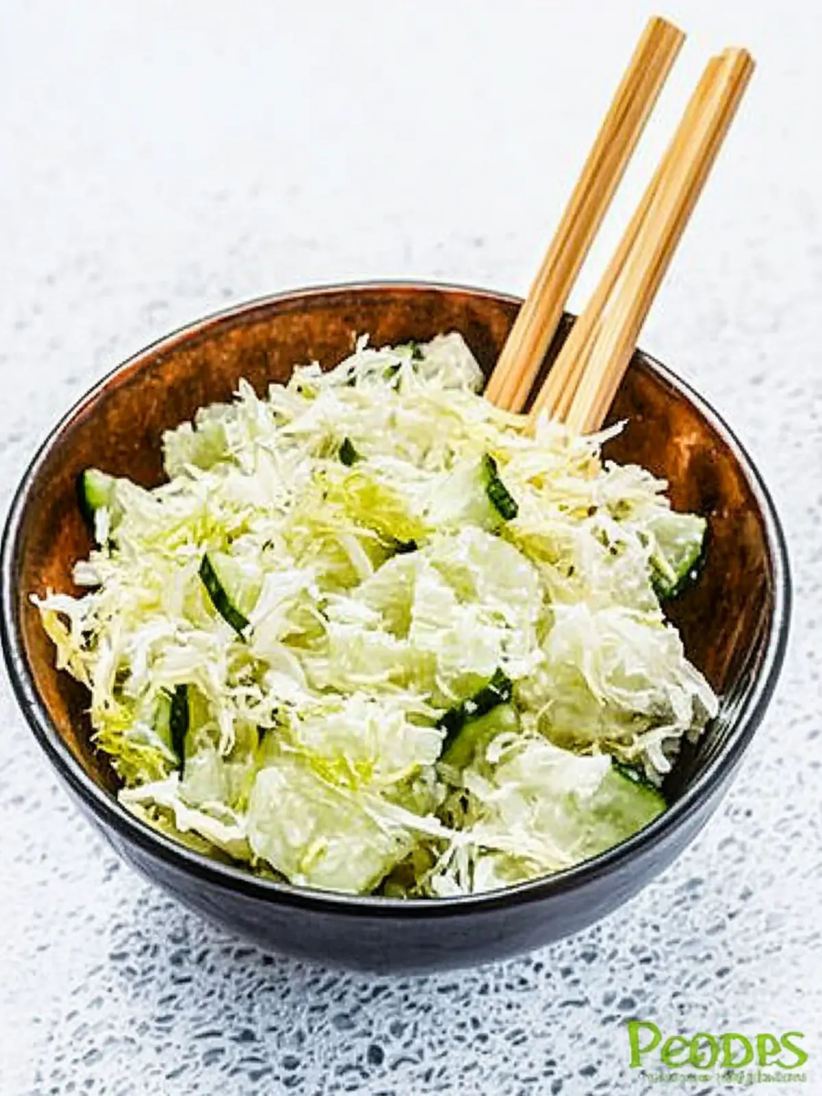 Weißkraut-Fenchel-Birne-Rohkost