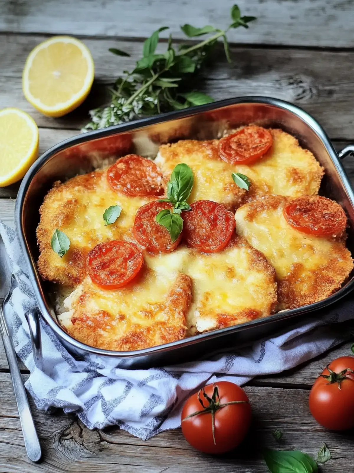 Ofenschnitzel Toskana