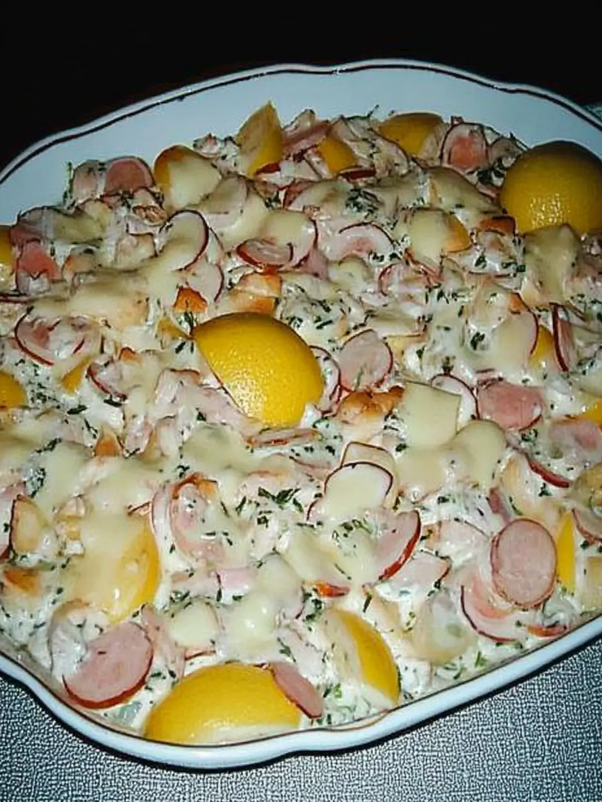 Tortellini Champignon Auflauf