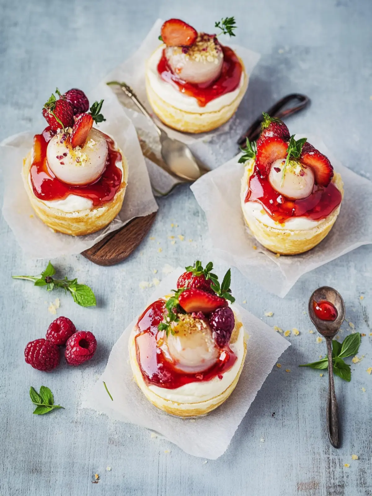 Vegane Puddingschnecken