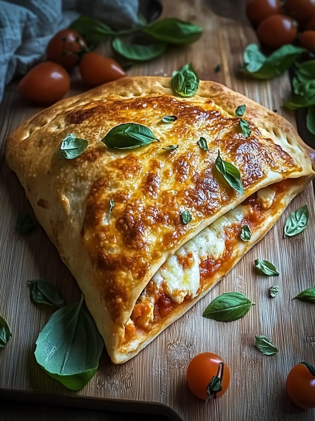 Blätterteig-Calzone