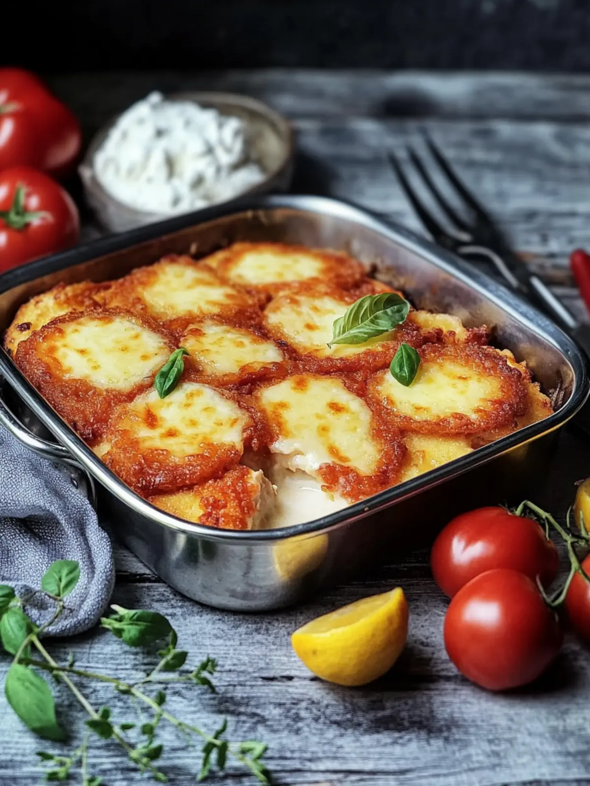 Ofenschnitzel Toskana