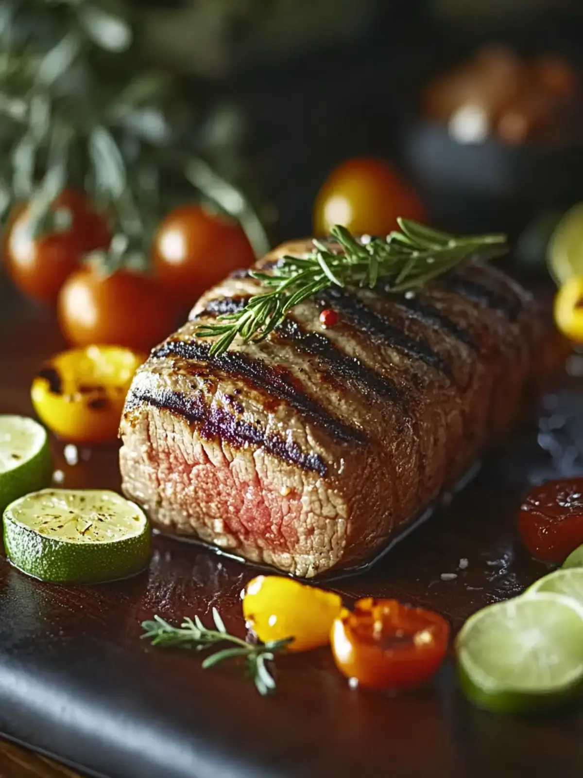 Ganzes Schweinefilet grillen