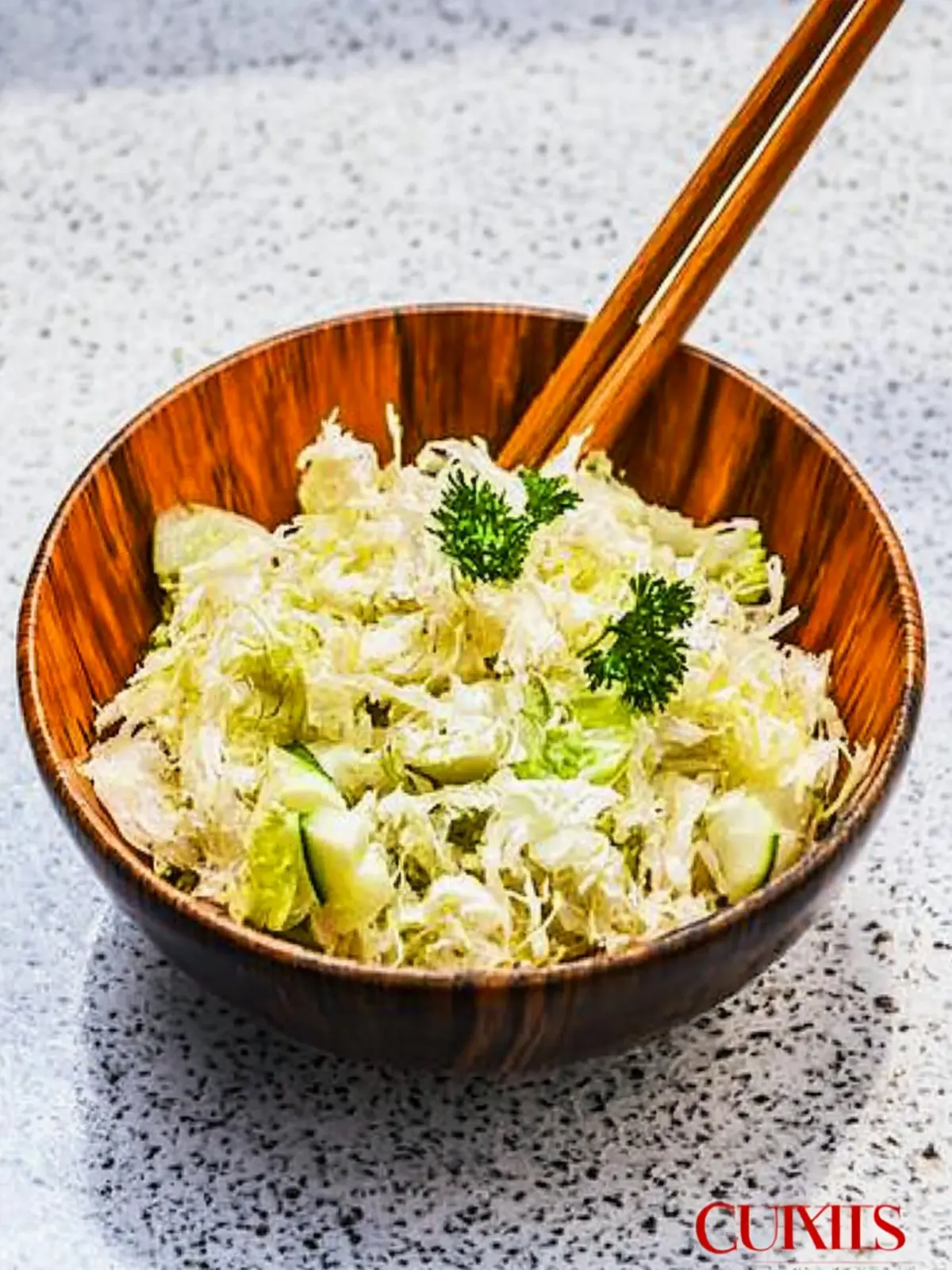 Weißkraut-Fenchel-Birne-Rohkost