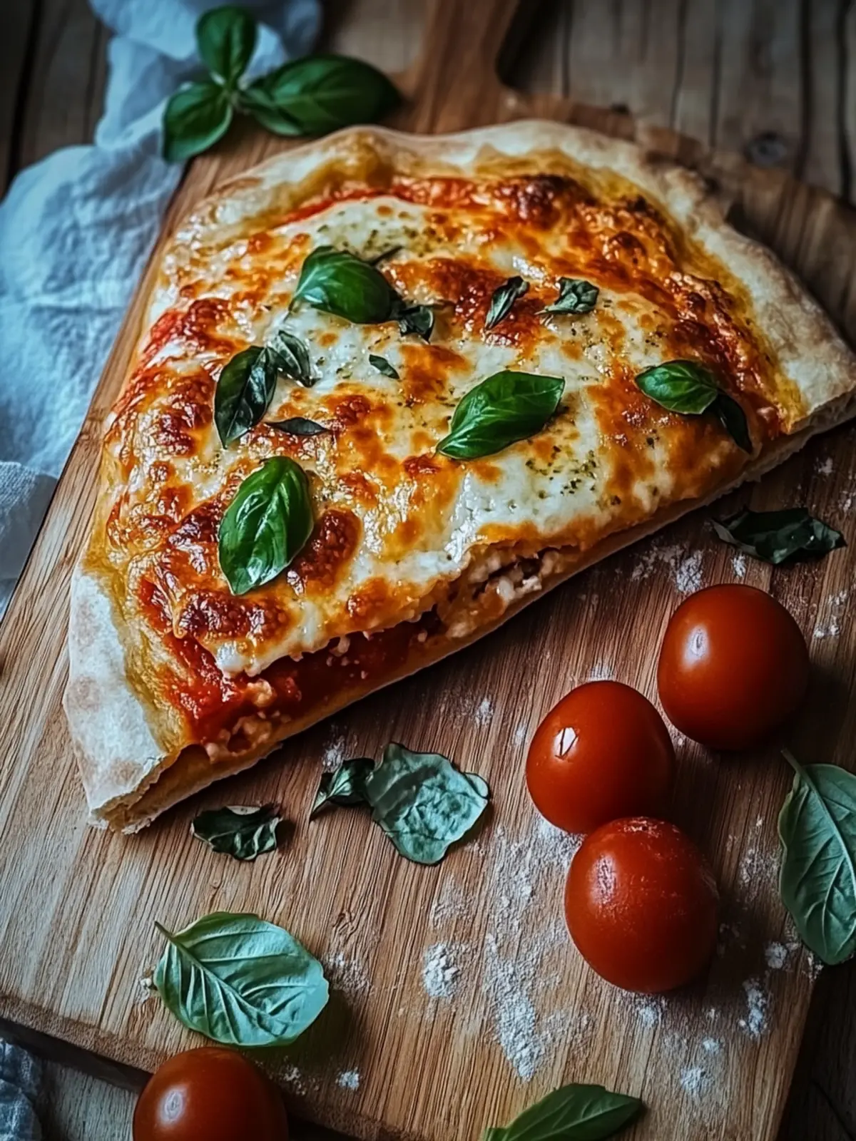 Schnelle Blätterteig-Calzone