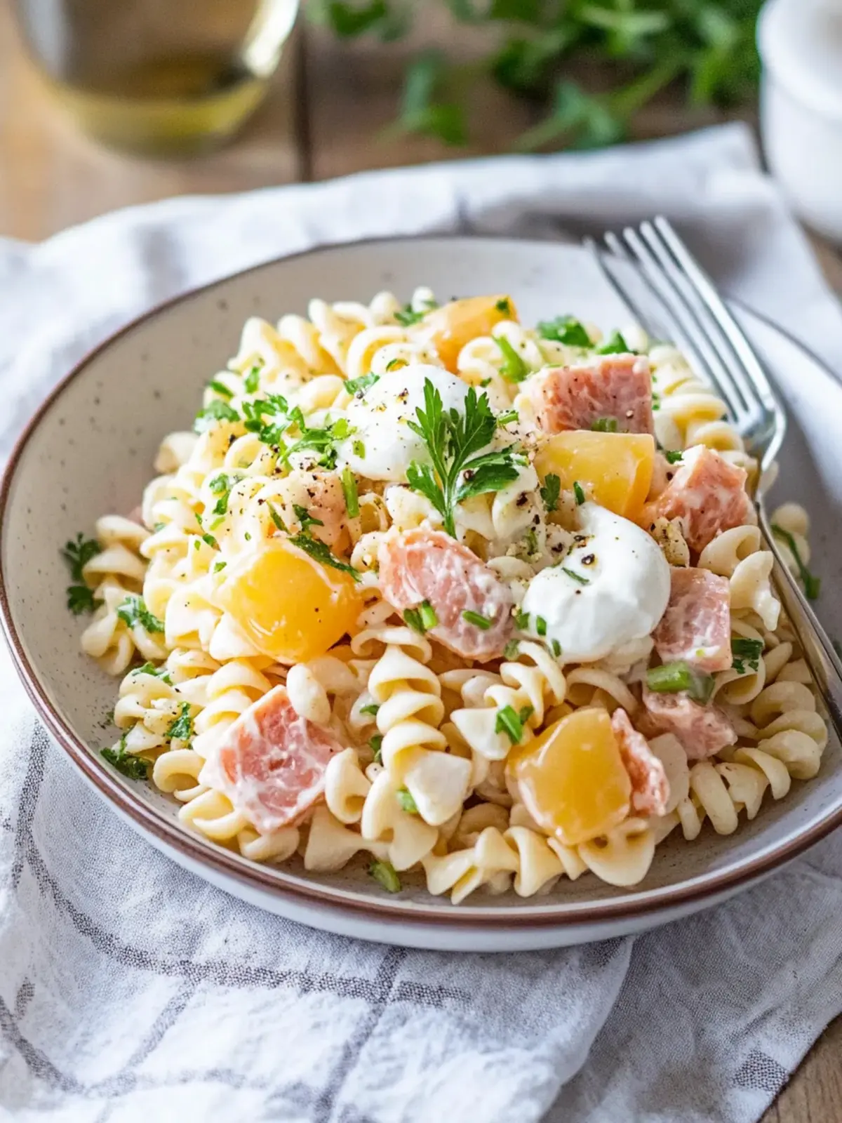 Klassischer Nudelsalat mit Mayo – einfach & wie von Oma