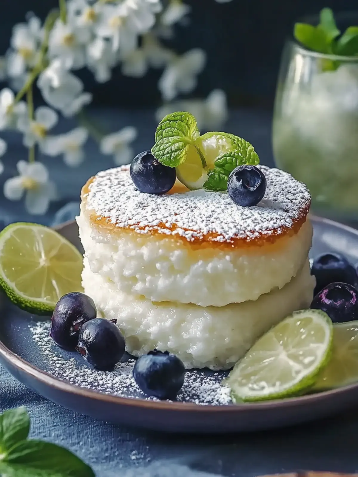 Power Quark-Taler mit Haferflocken