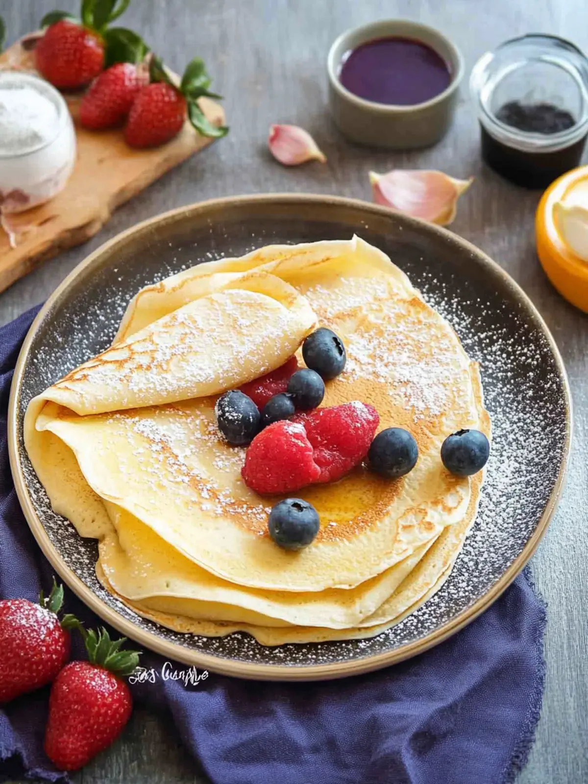 Grundrezept für Crêpes