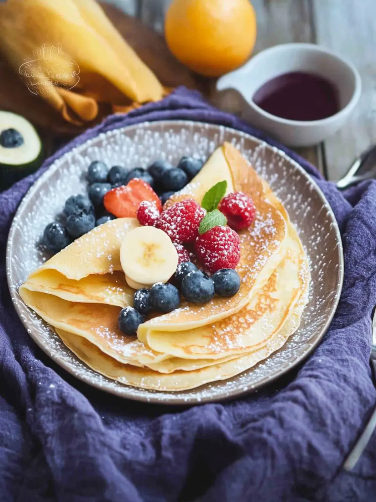 Grundrezept für Crêpes