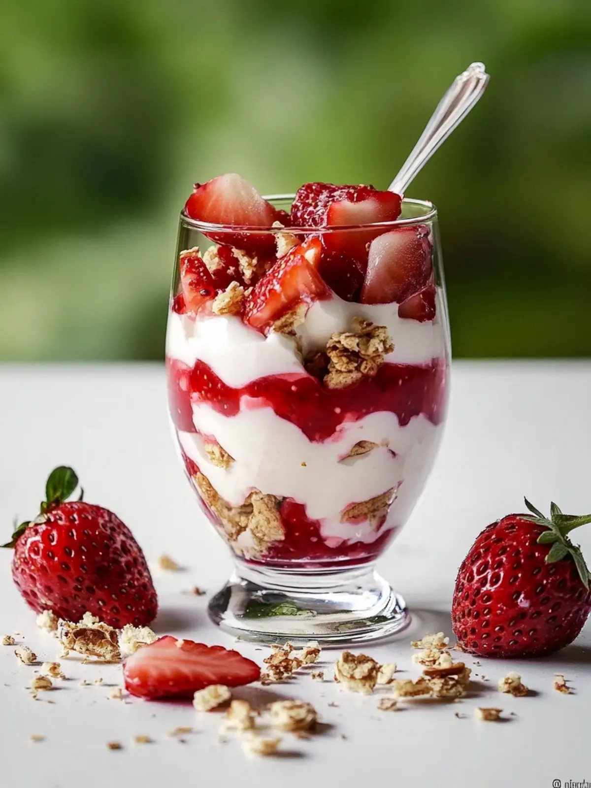 Erdbeer Yogurette Dessert