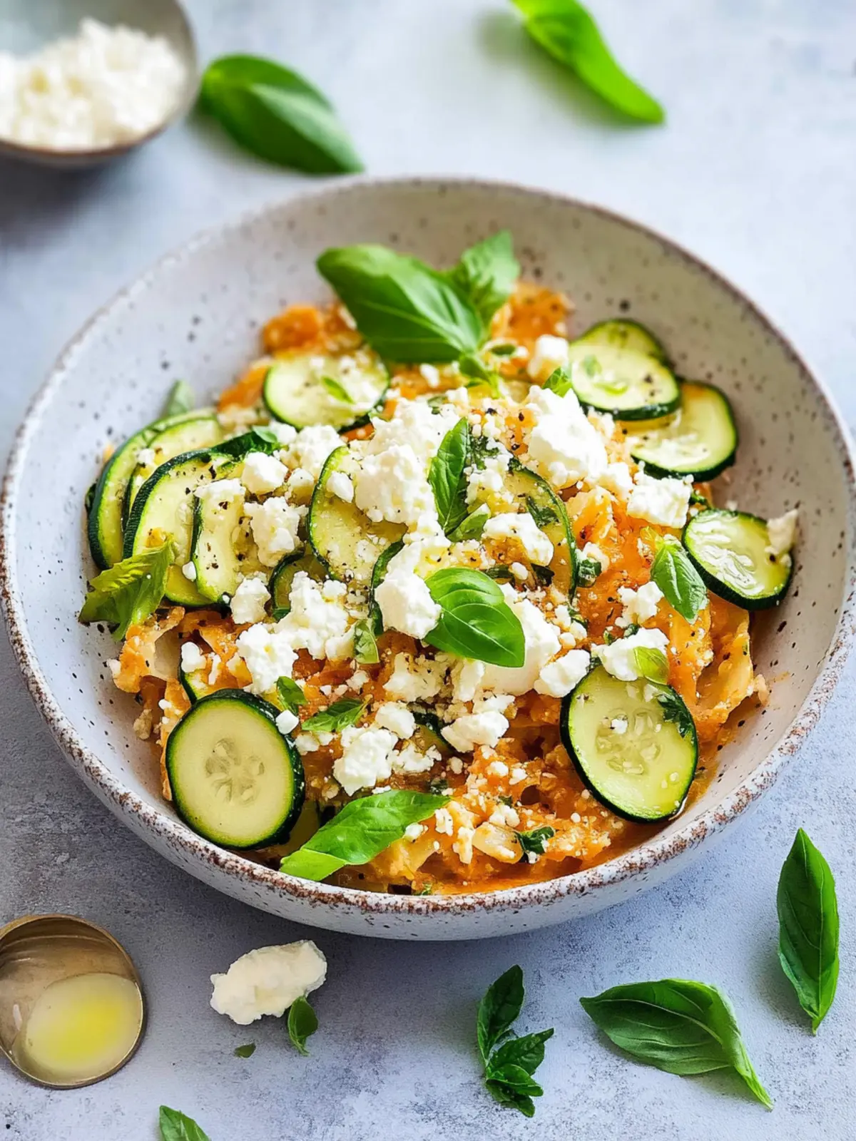 Zucchini-Rice-Pan with Feta