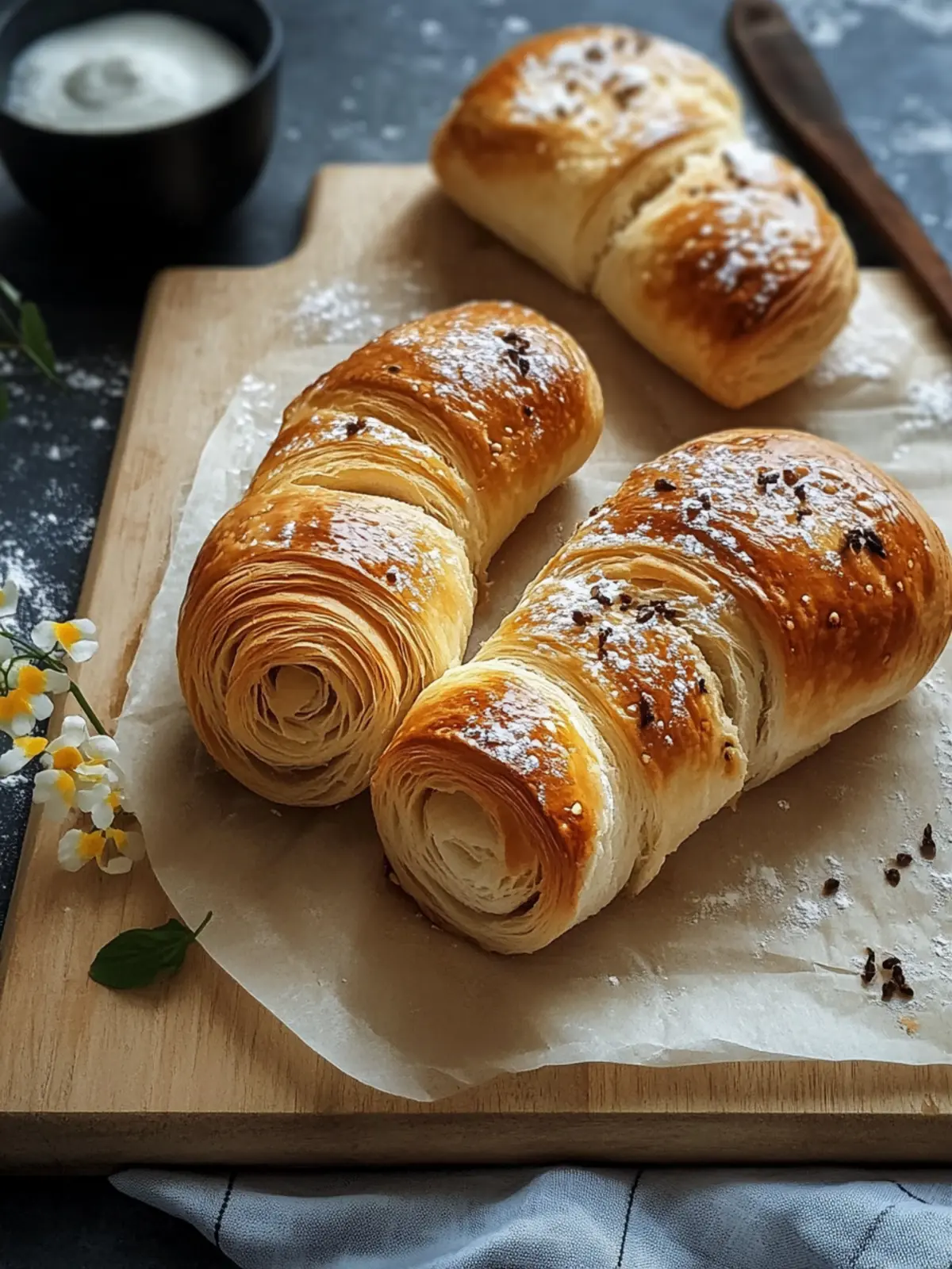 Blätterteigschnecken