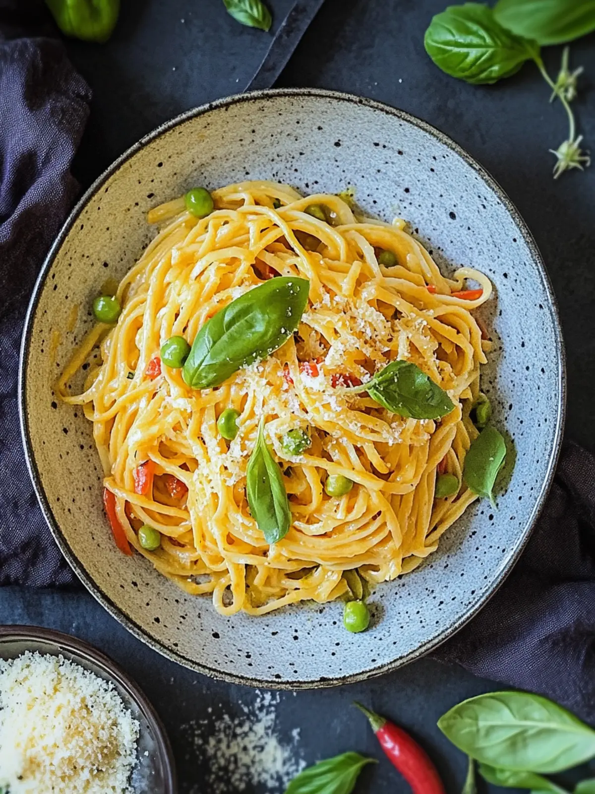 Cremige Ein-Topf-Pasta