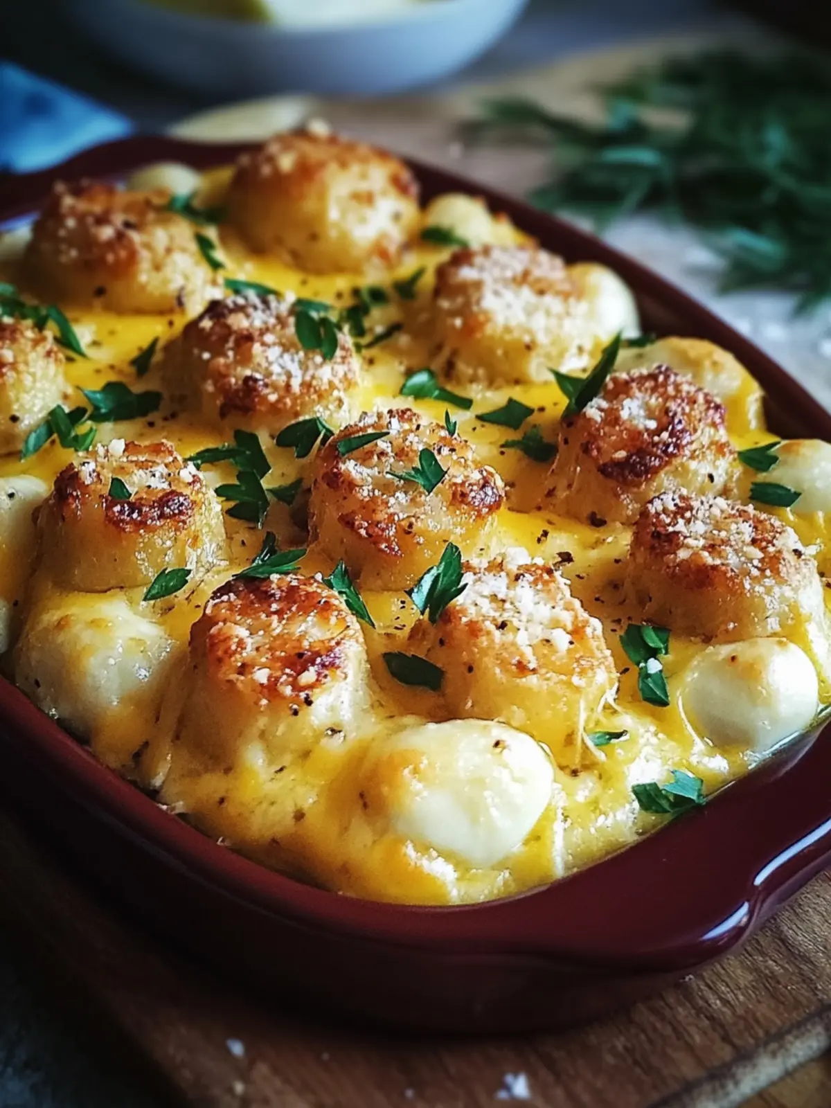 Käse-Ranch-Kartoffeln mit Würstchen ganz einfach zubereiten