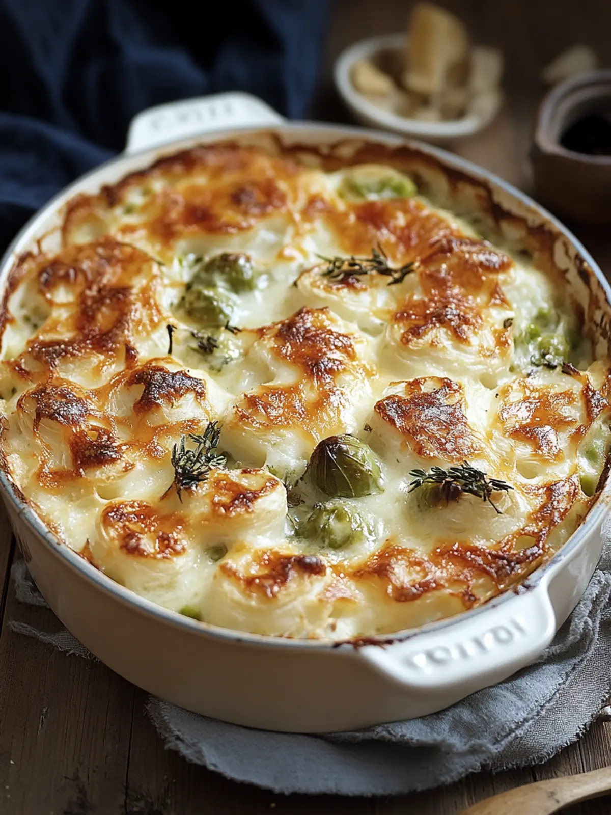 Rosenkohl-Gratin