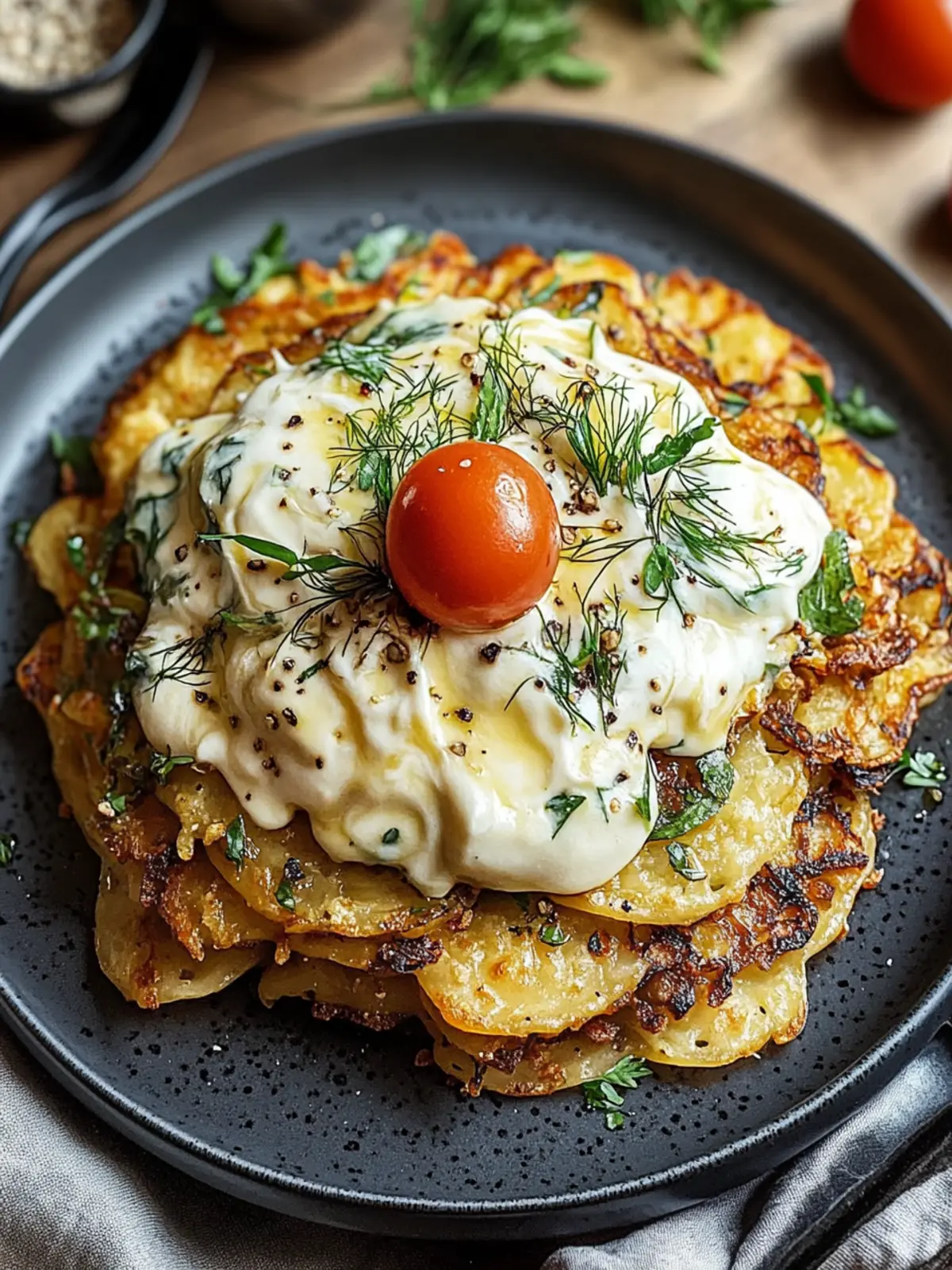 Mozzarella-Rösti