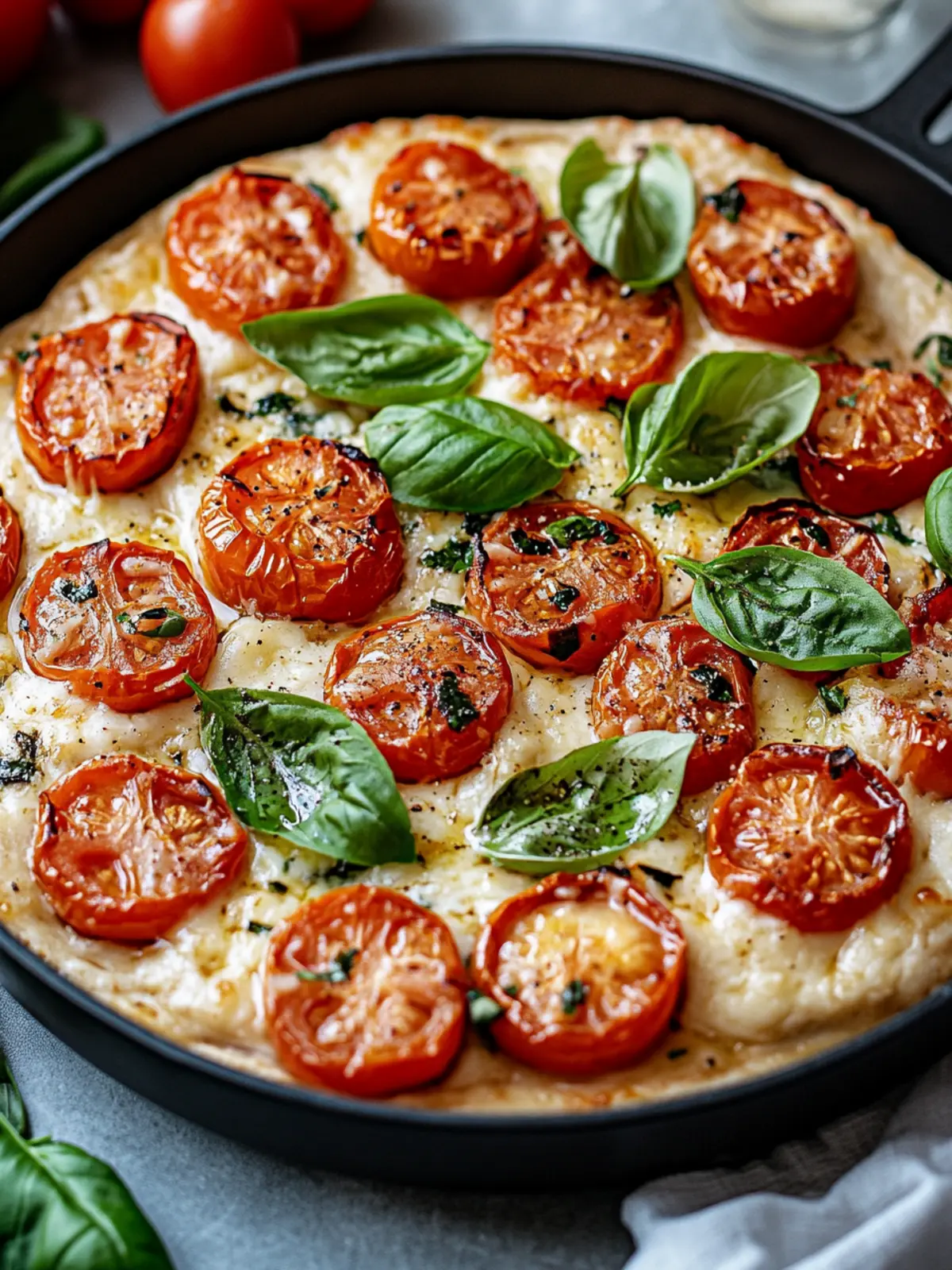 Hähnchen-Reis-Pfanne mit Tomaten