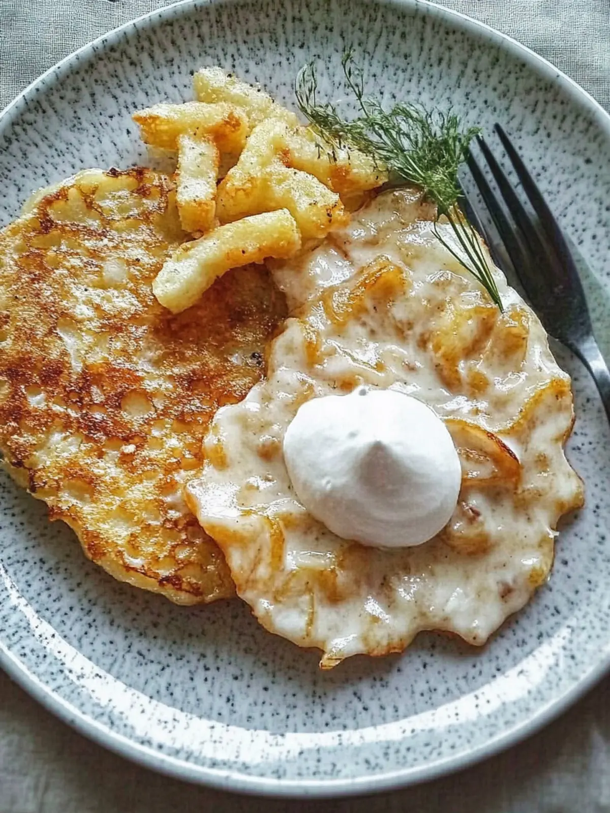 Hähnchen-Rösti-Auflauf