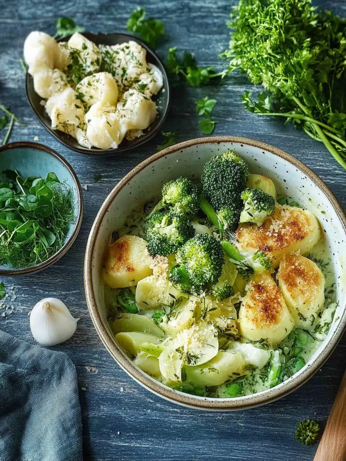 Kartoffel-Brokkoli-Auflauf