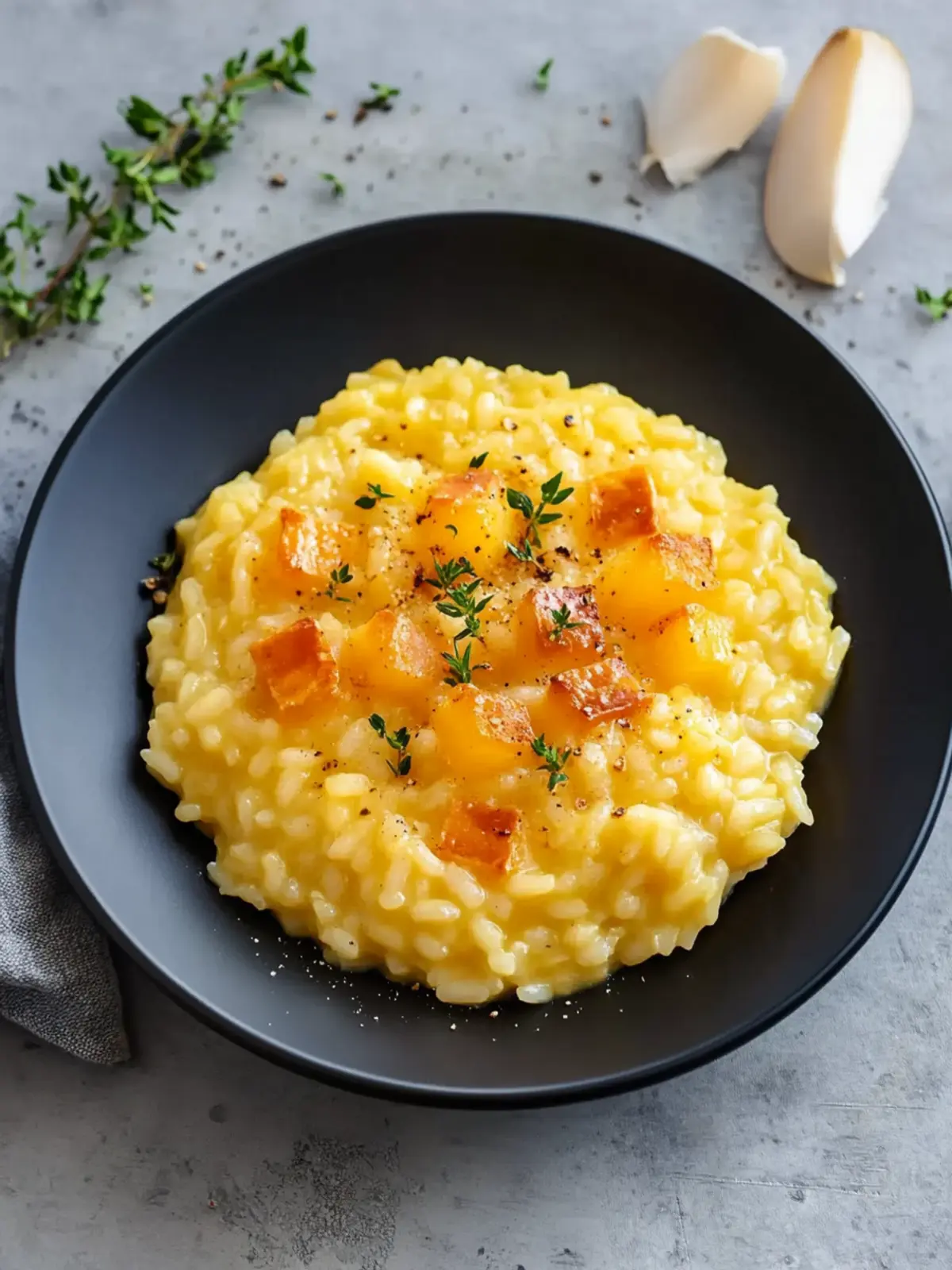 Kürbisrisotto