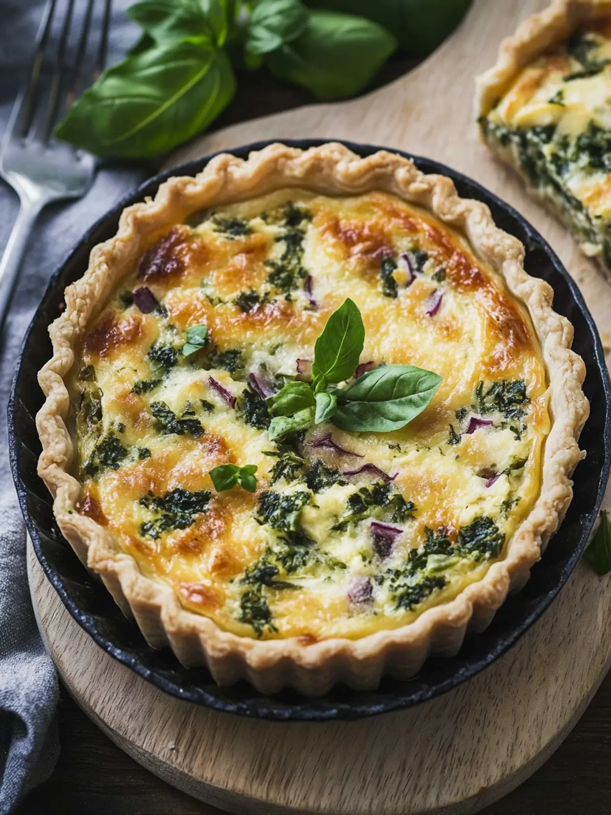 Bärlauch-Quiche