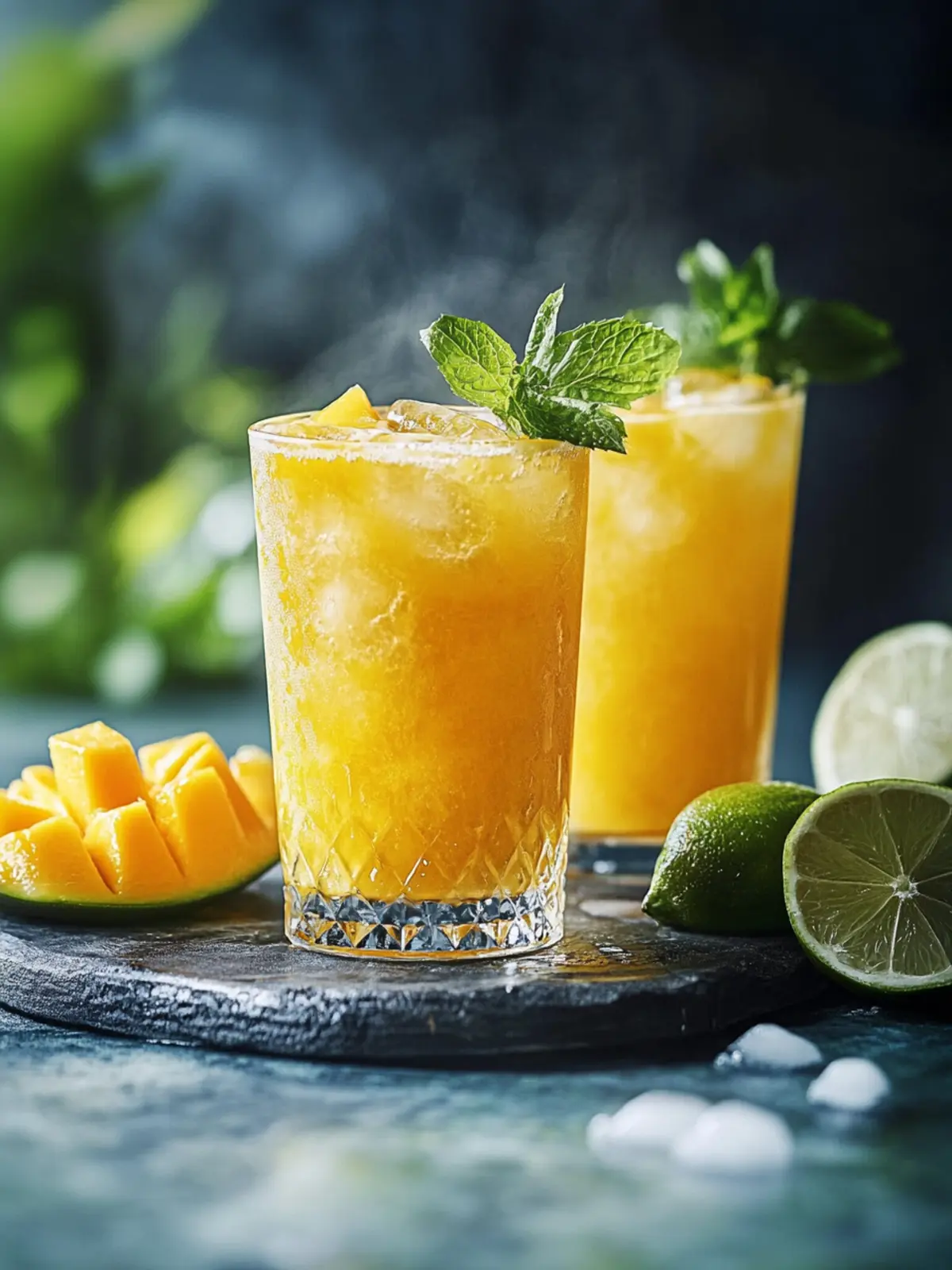Mango-Limetten-Cocktail