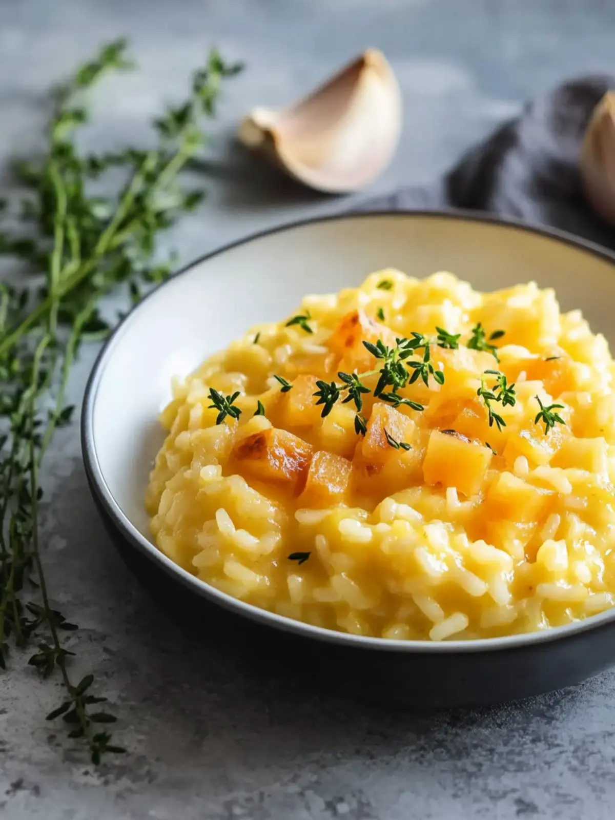 Kürbisrisotto