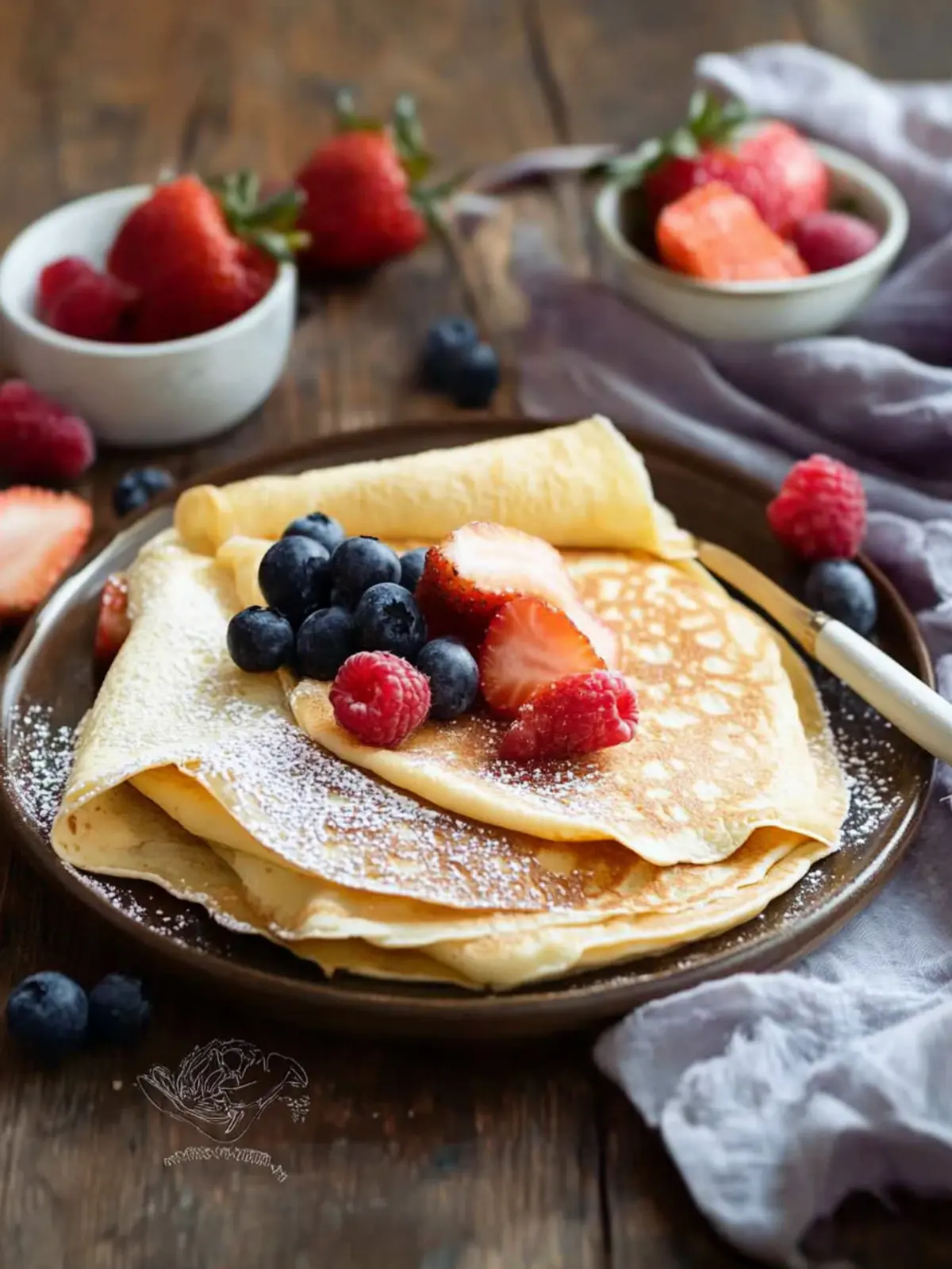 Grundrezept für Crêpes