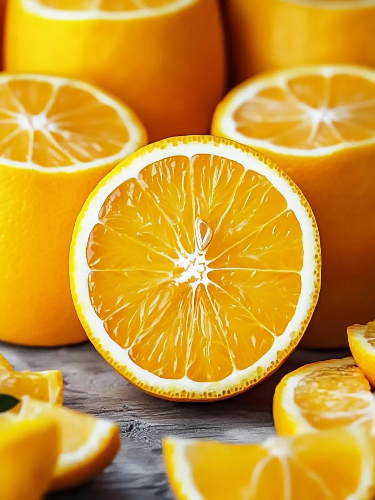 Erfrischender Orange