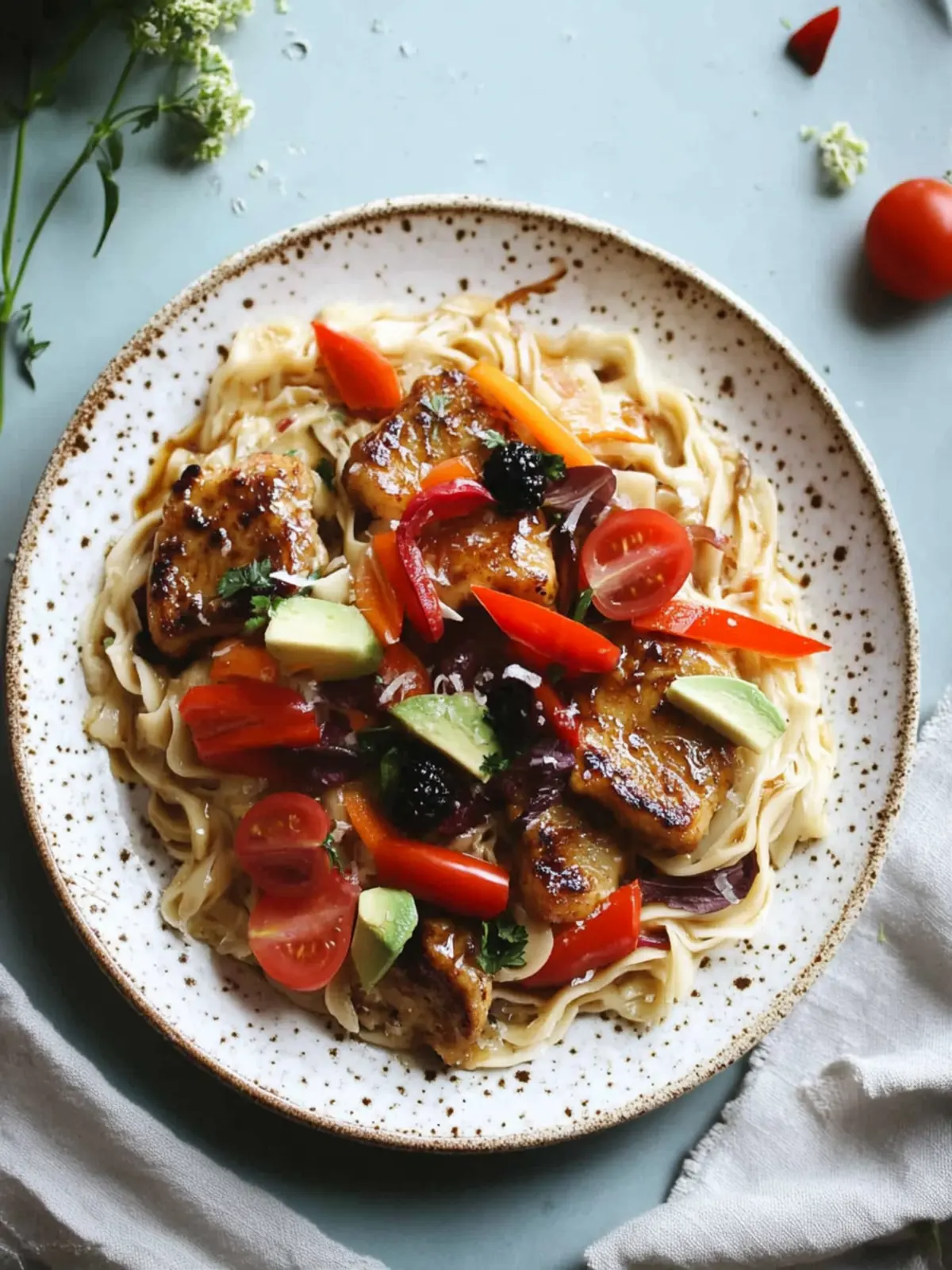 Hähnchen-Gemüse-Pfanne