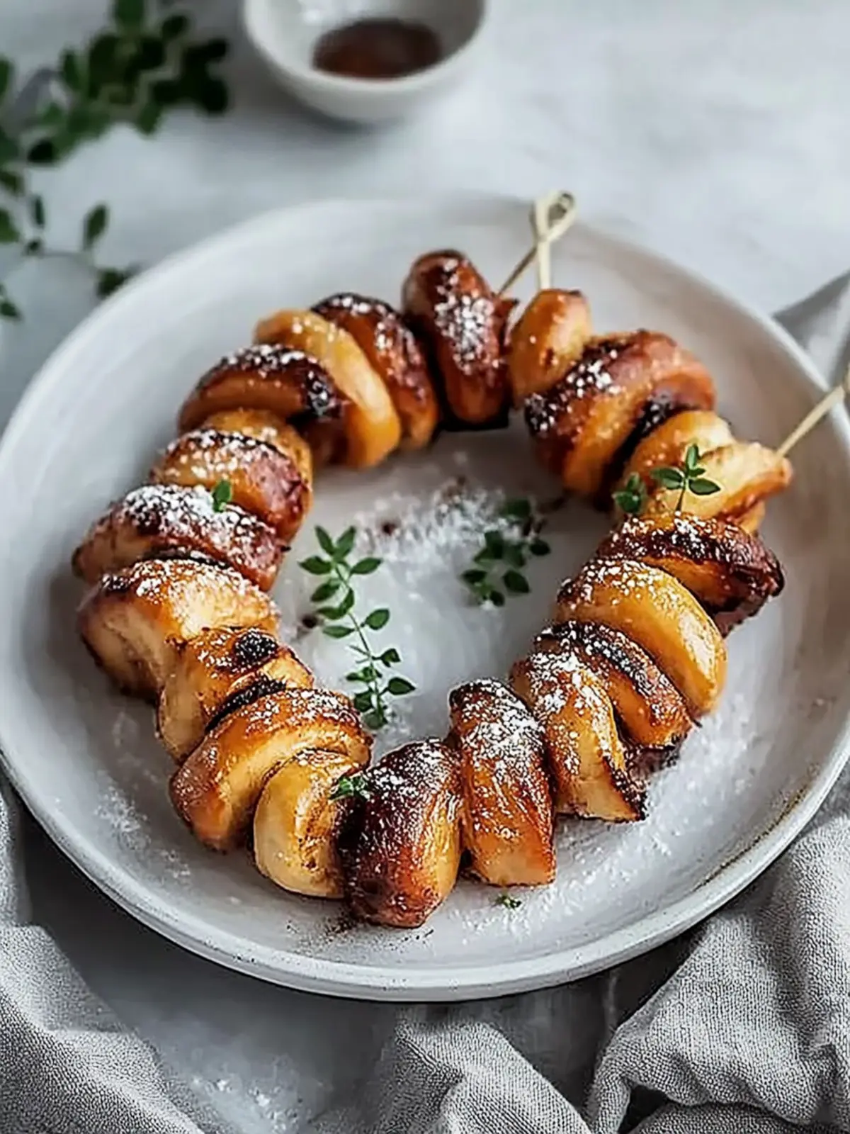 Schaschlik mit selbstgemachter