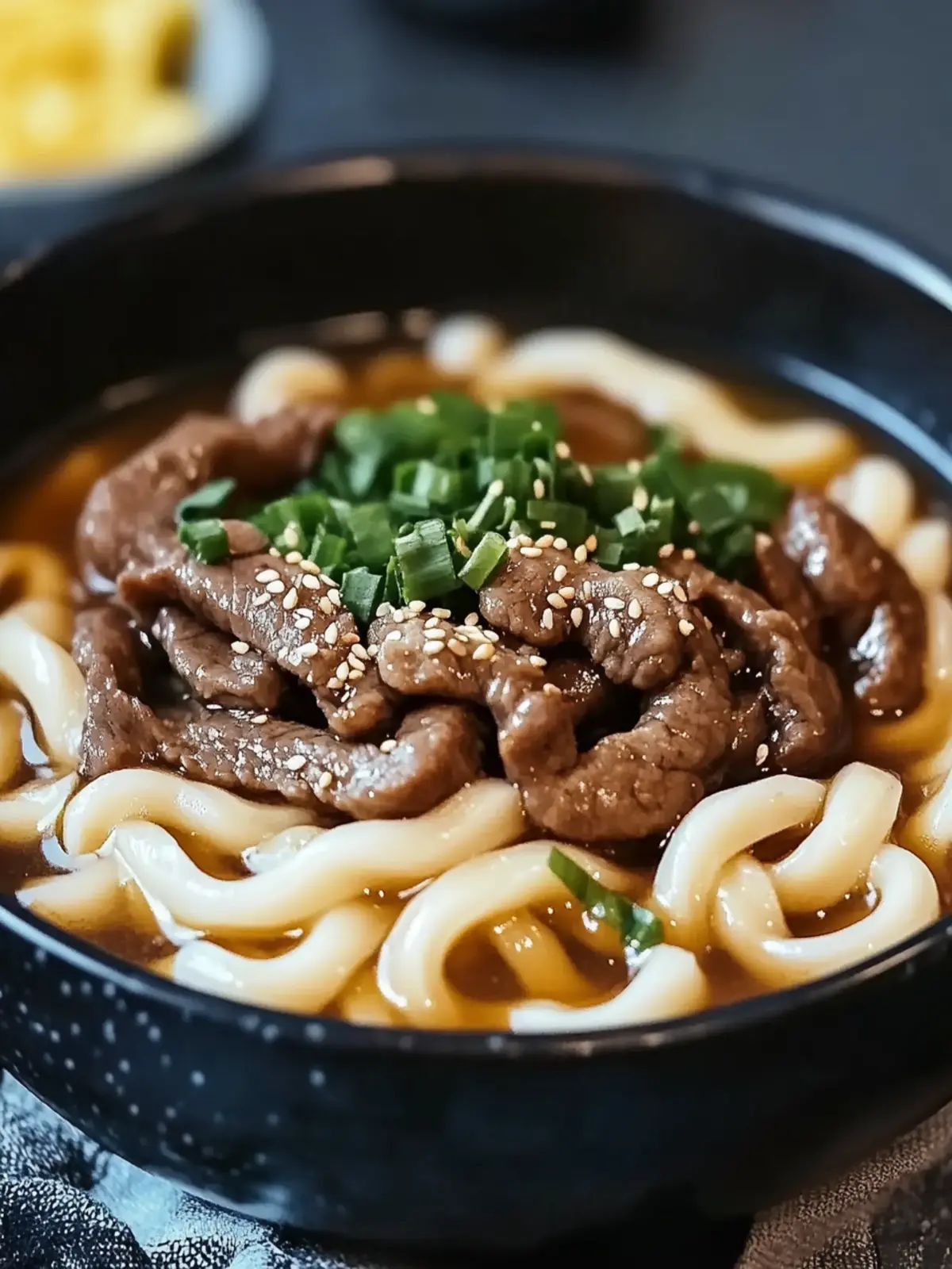 Rindfleisch Udon