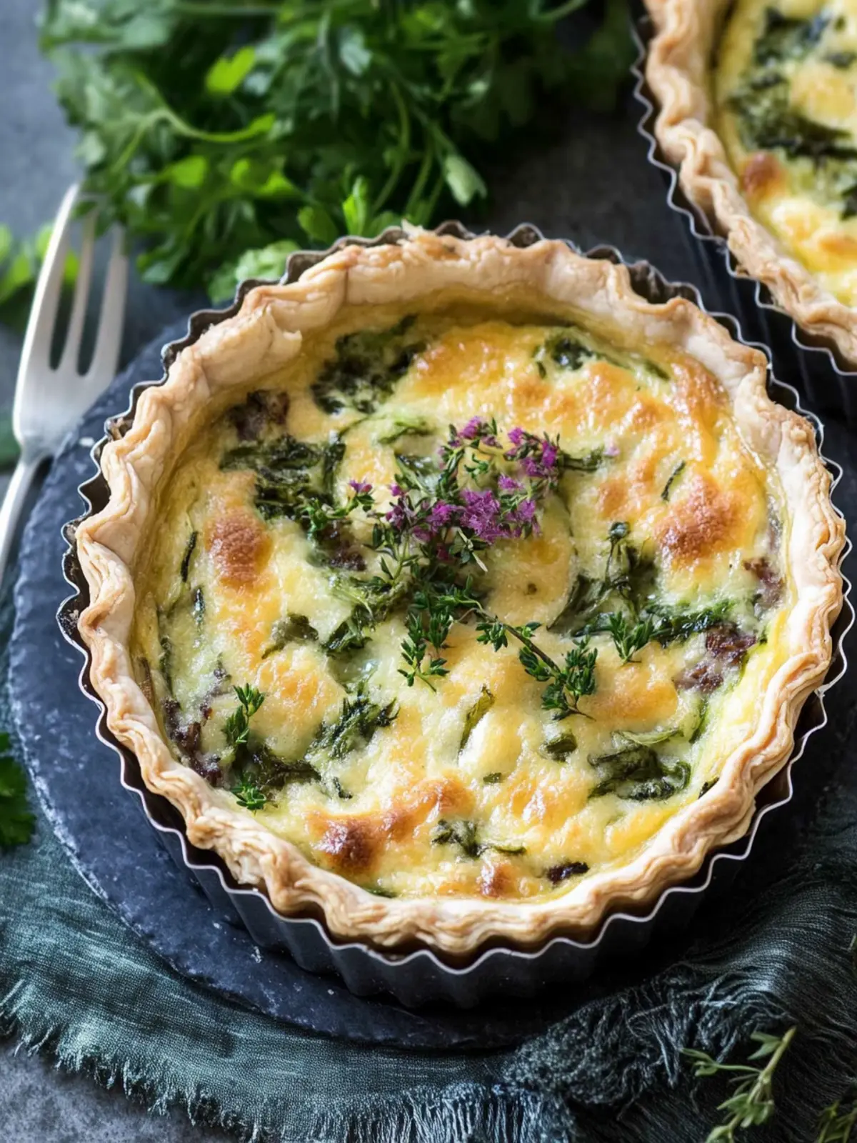 Bärlauch-Quiche