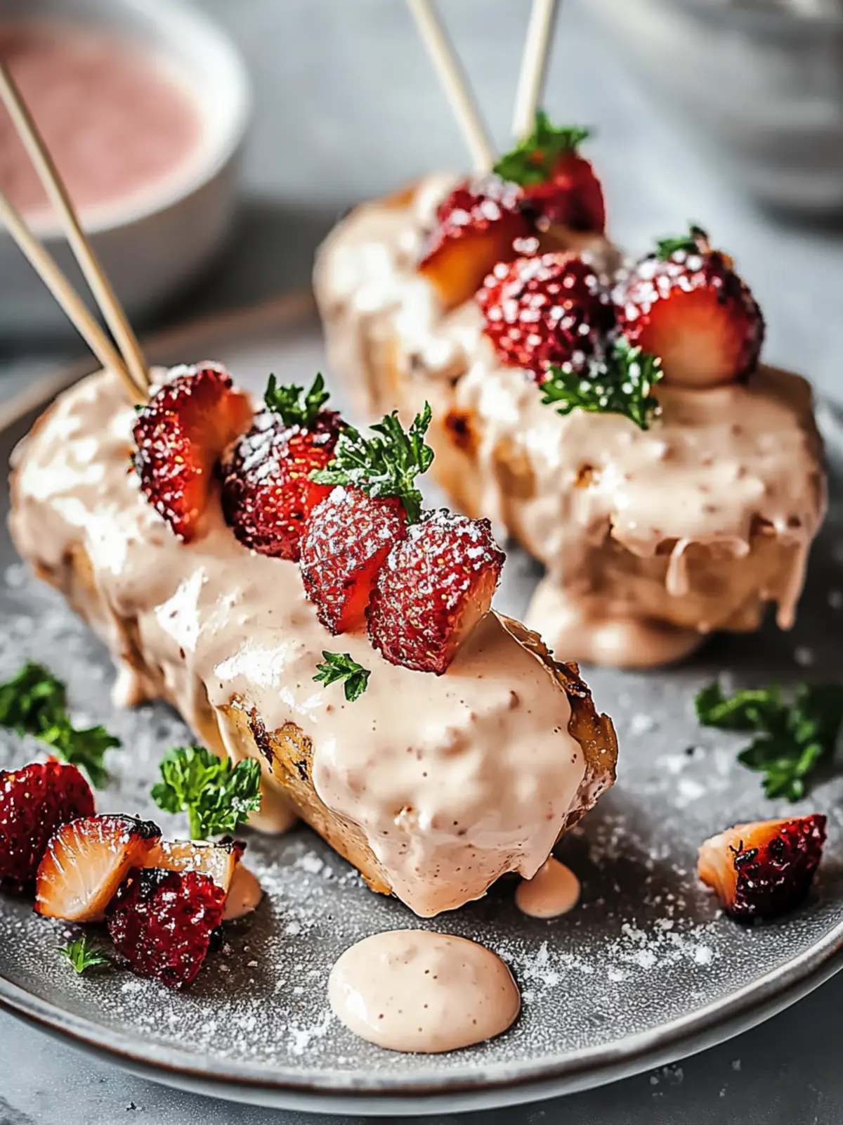 Saftige Bang Bang Spieße