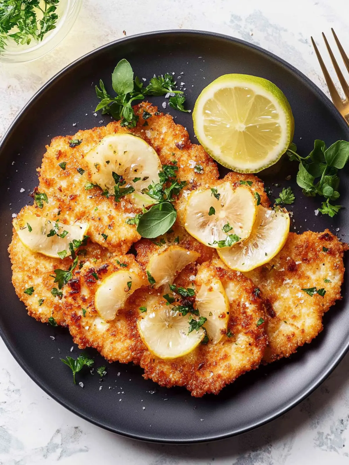 Blumenkohl Schnitzel ohne Panade