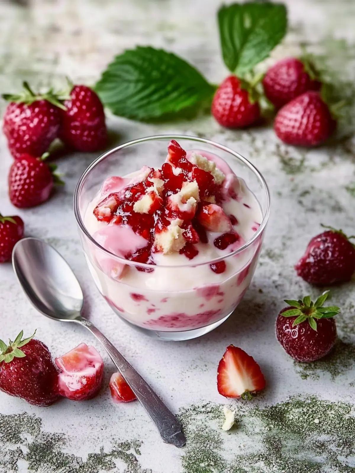 Erdbeer Yogurette Dessert