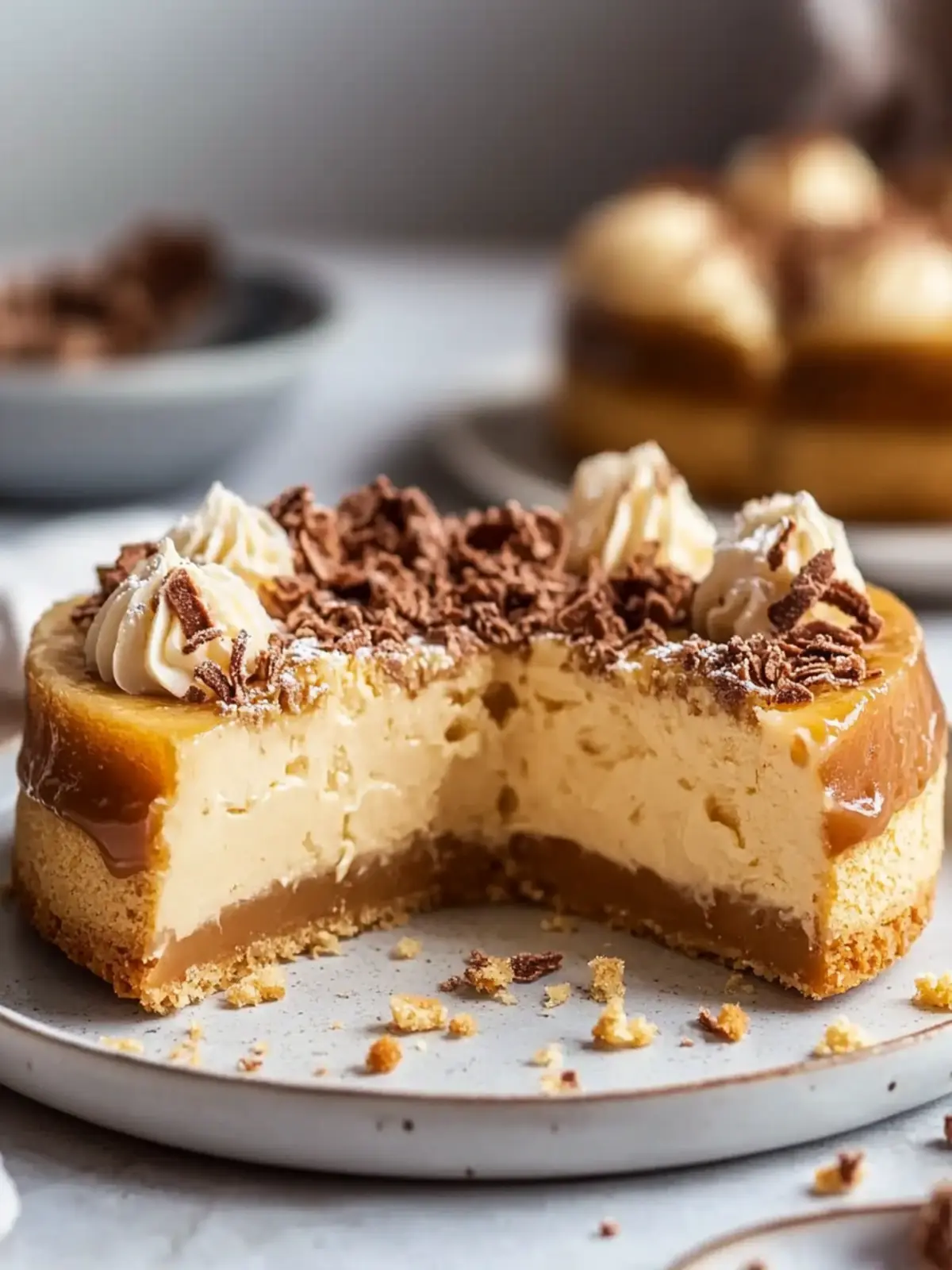 Karamell-Käsekuchen-Kekse