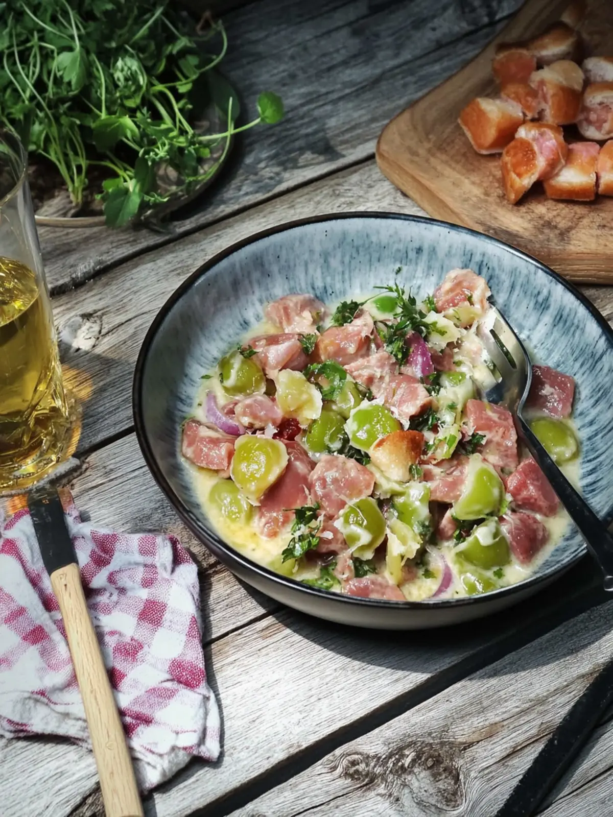 Rosenkohleintopf mit Speck