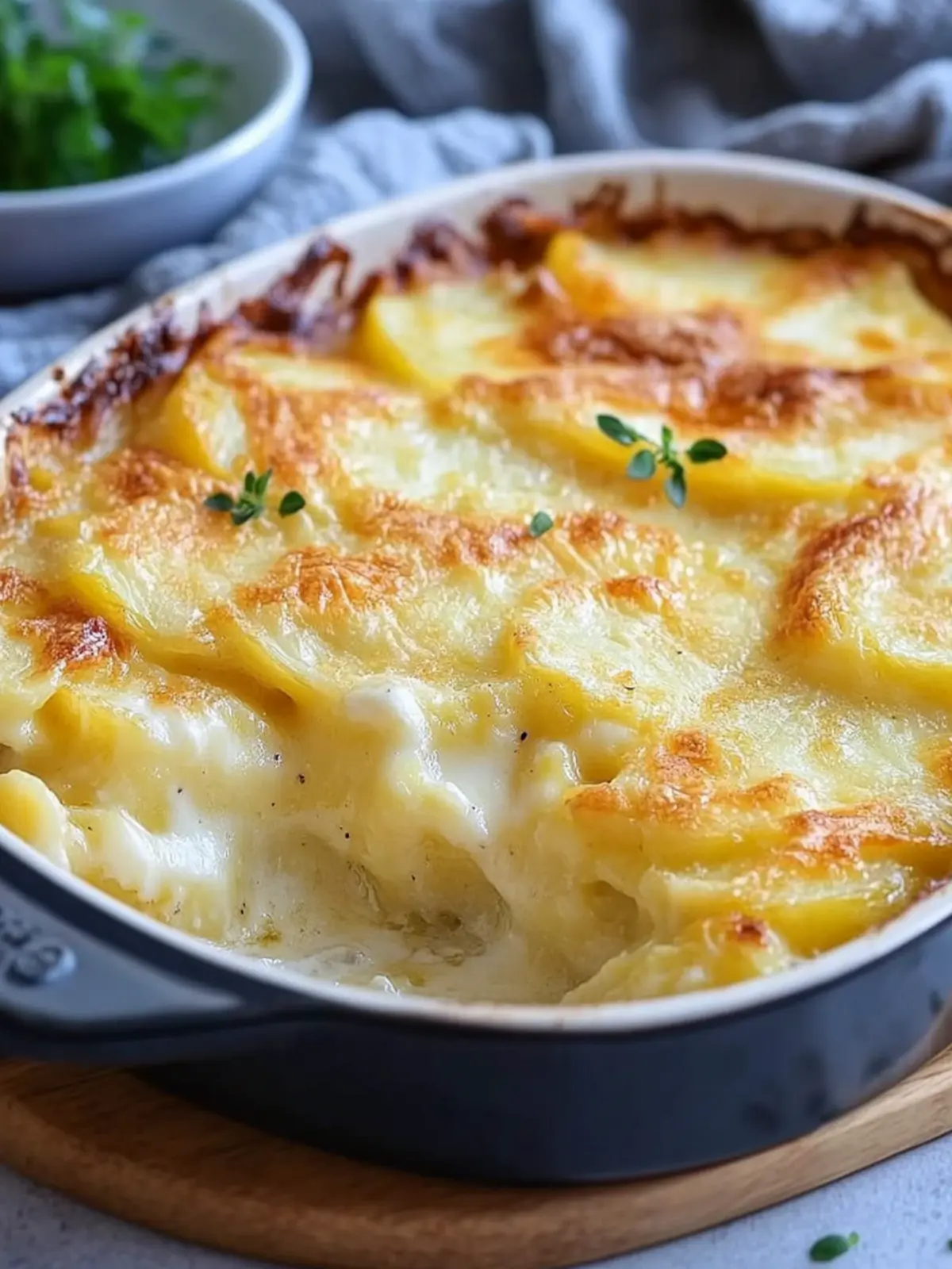 Kartoffelgratin mit Frischkäse – Rezept