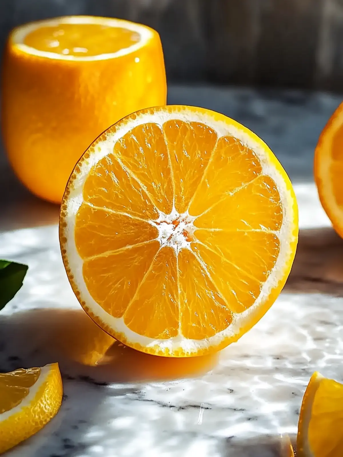 Erfrischender Orange