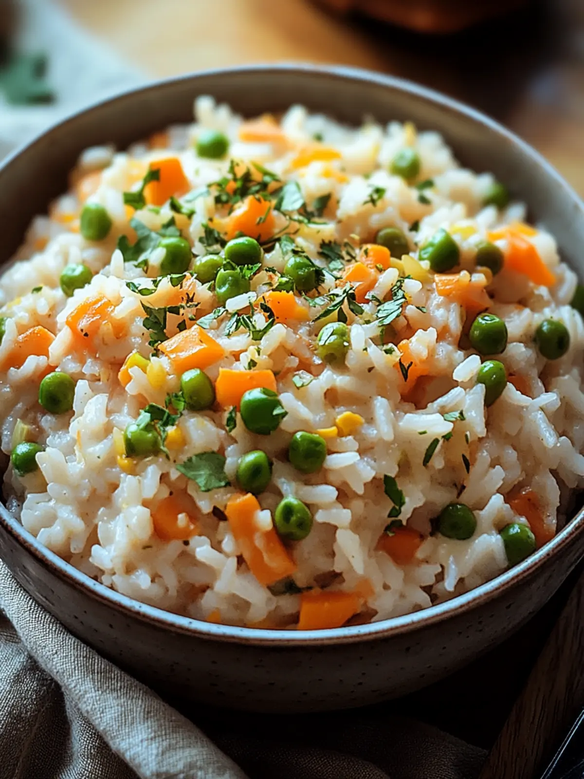 Reis mit Gemüse-Frischkäse