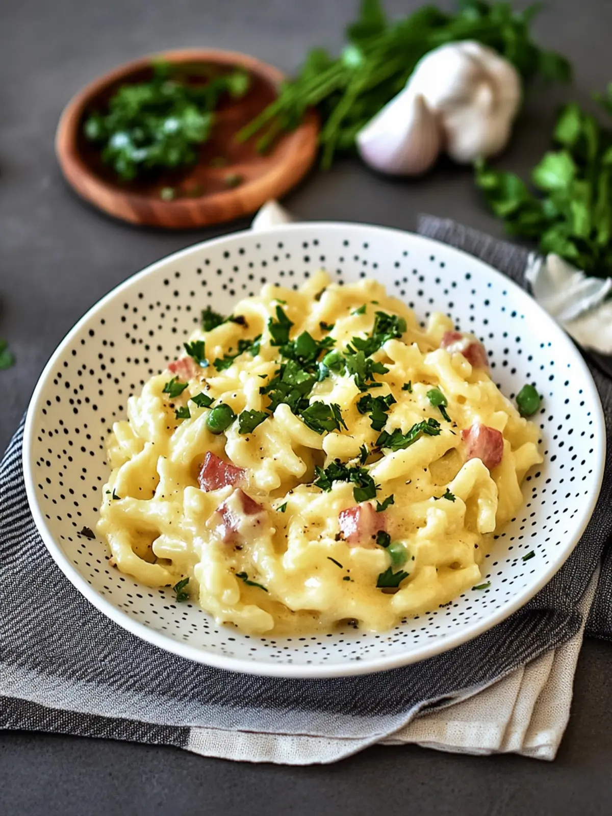 Käse-Schinken-Sahne Spätzle