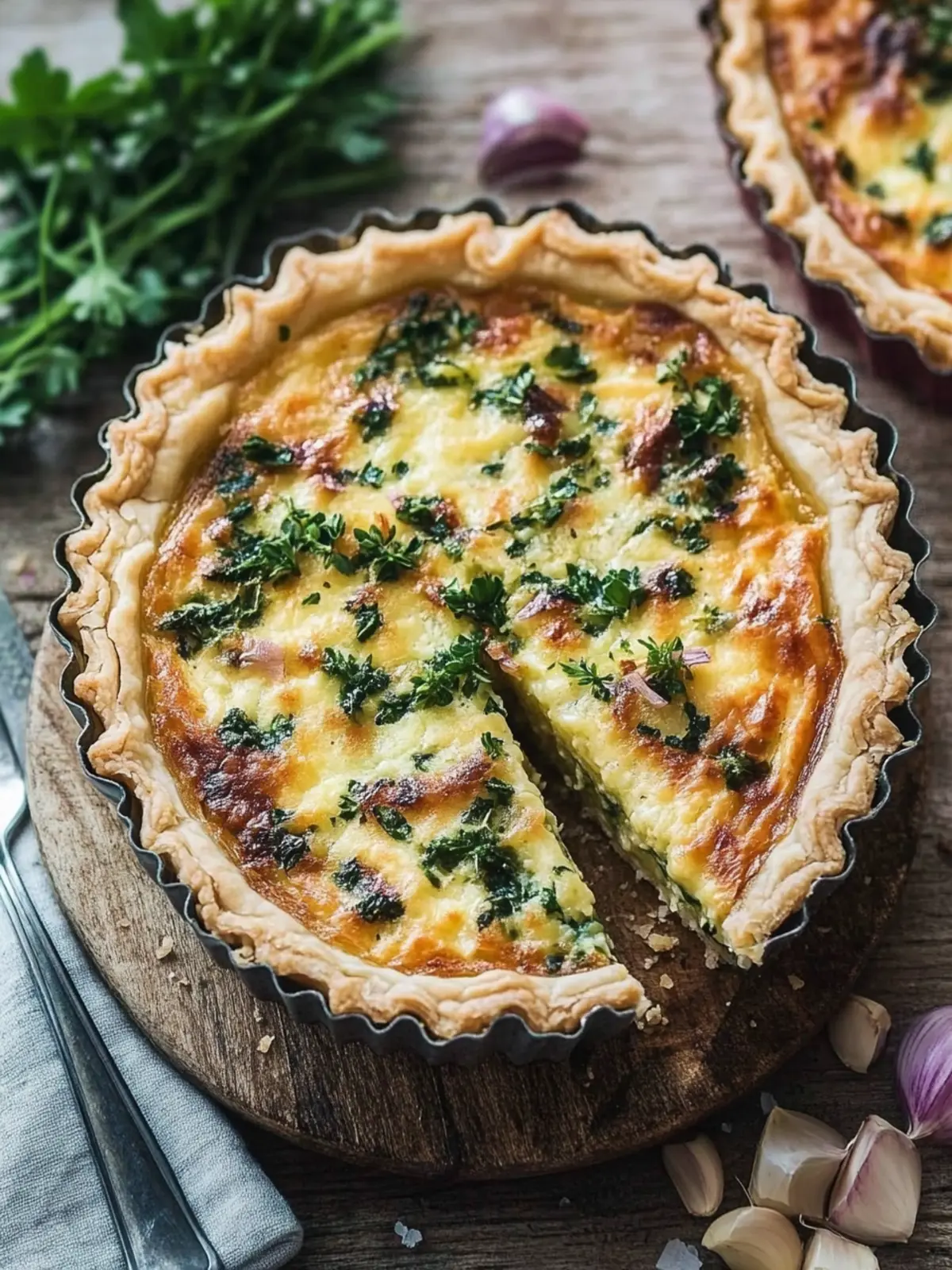 Bärlauch-Quiche