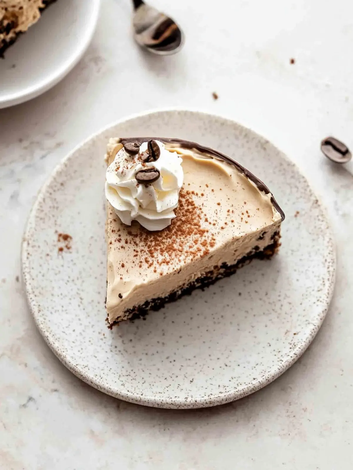 Cremiger Kaffee-Käsekuchen