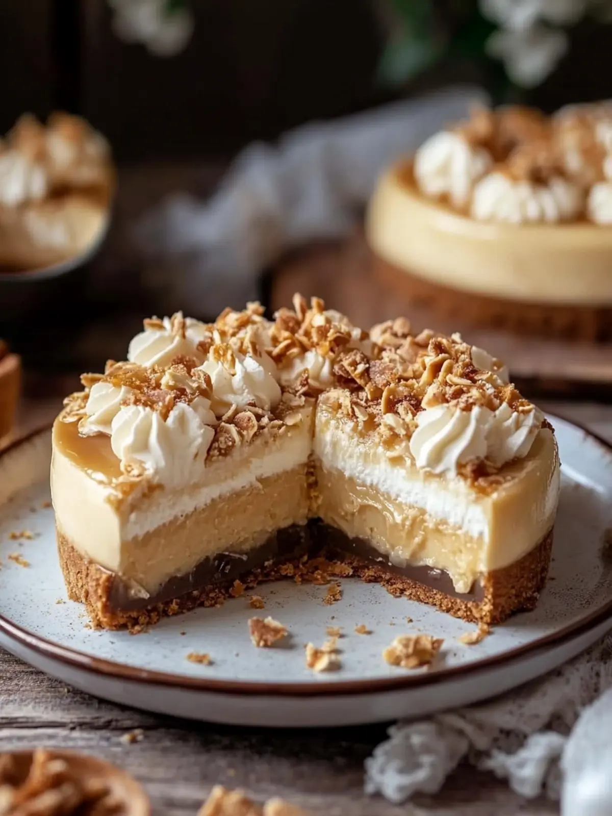 Karamell-Käsekuchen-Kekse